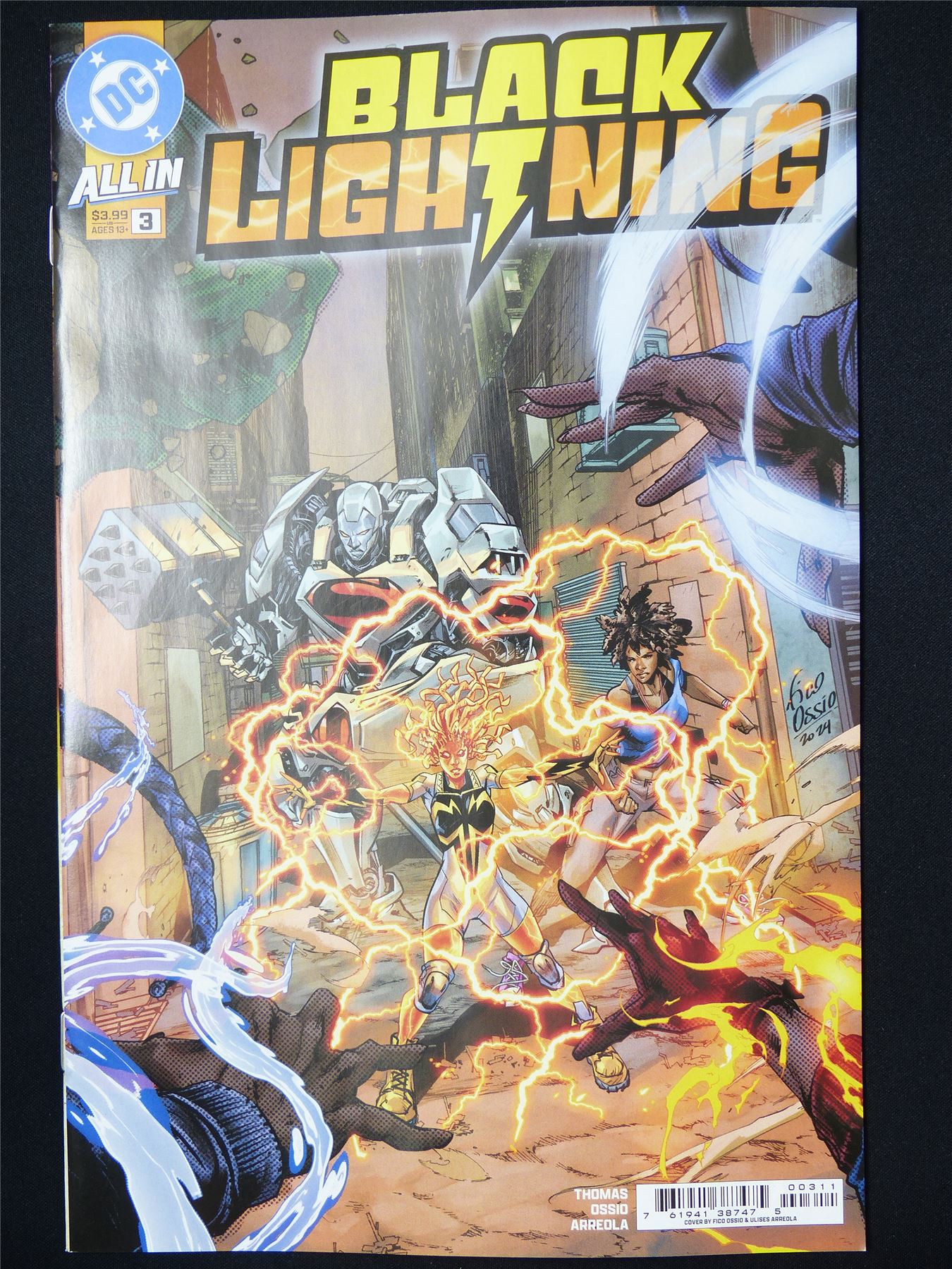 BLACK Lightning #3 All-In - B&B Mar 2025 DC Comic #71U