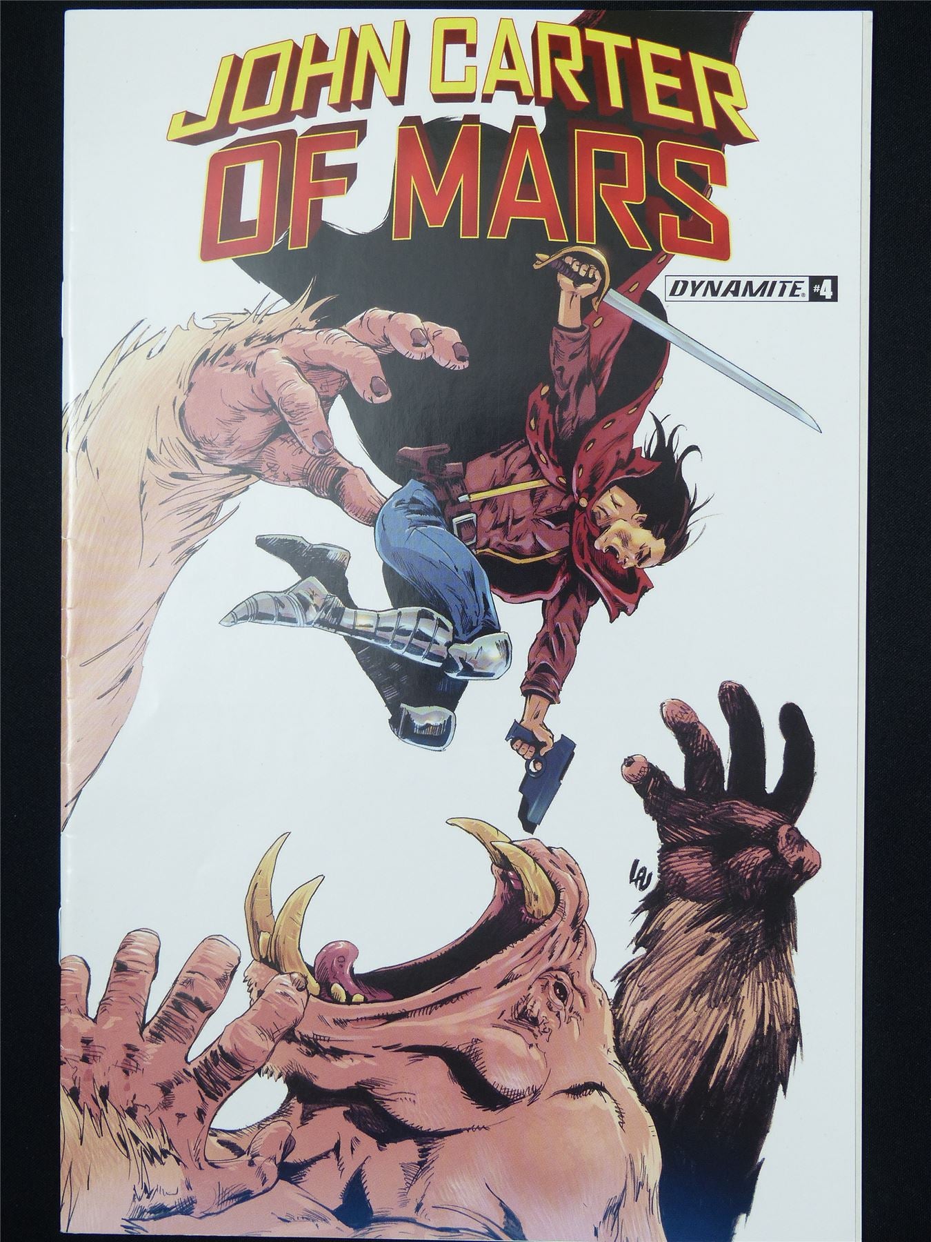 JOHN Carter of Mars #4 - B&B Dynamite Comic #7PQ