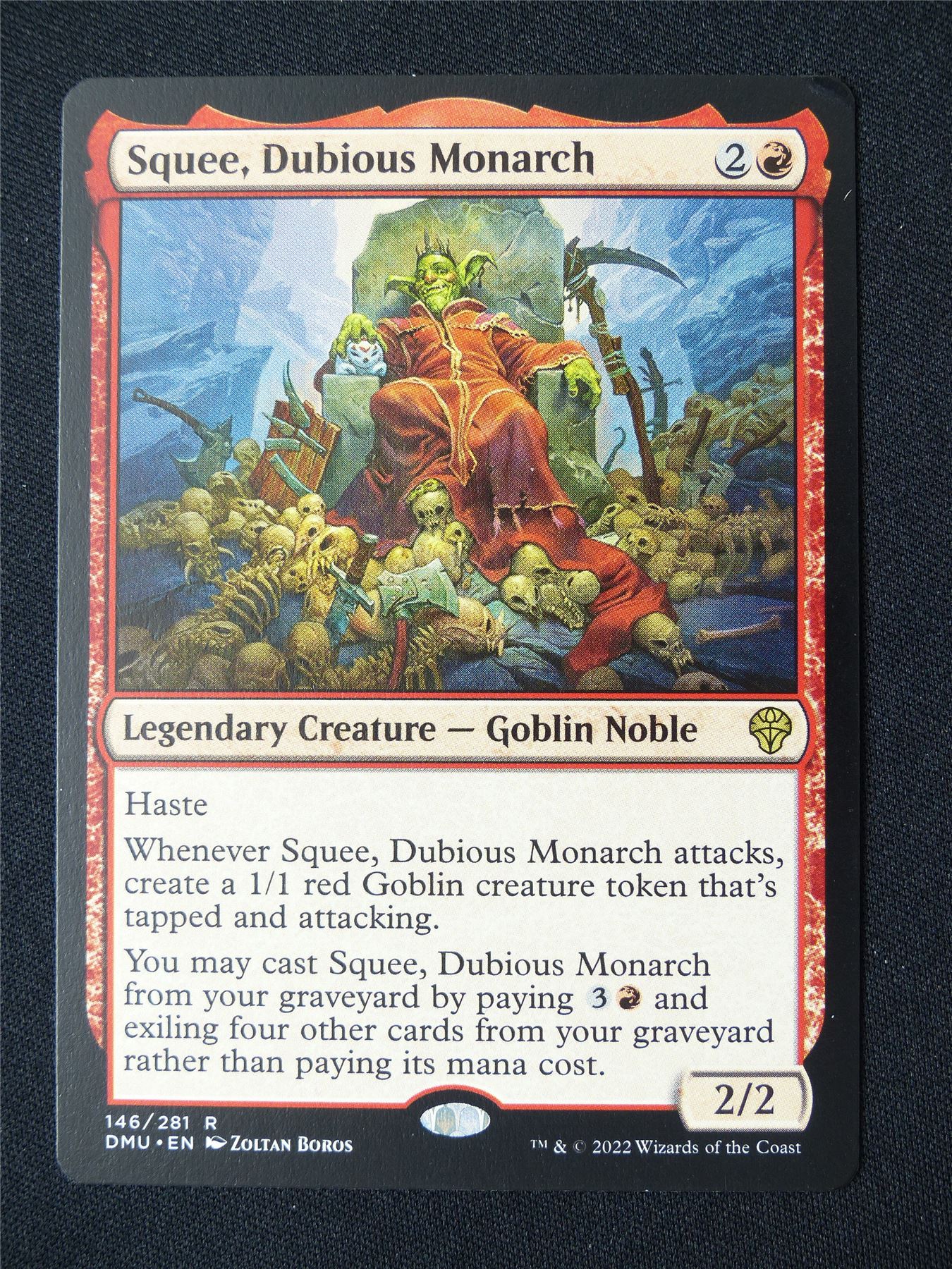 Squee Mtg Cards Squee Dubious Monarch - DMU Slimefoot and Squee Squee Mtg Cards Squee Dubious Monarch - DMU Slimefoot and Squee