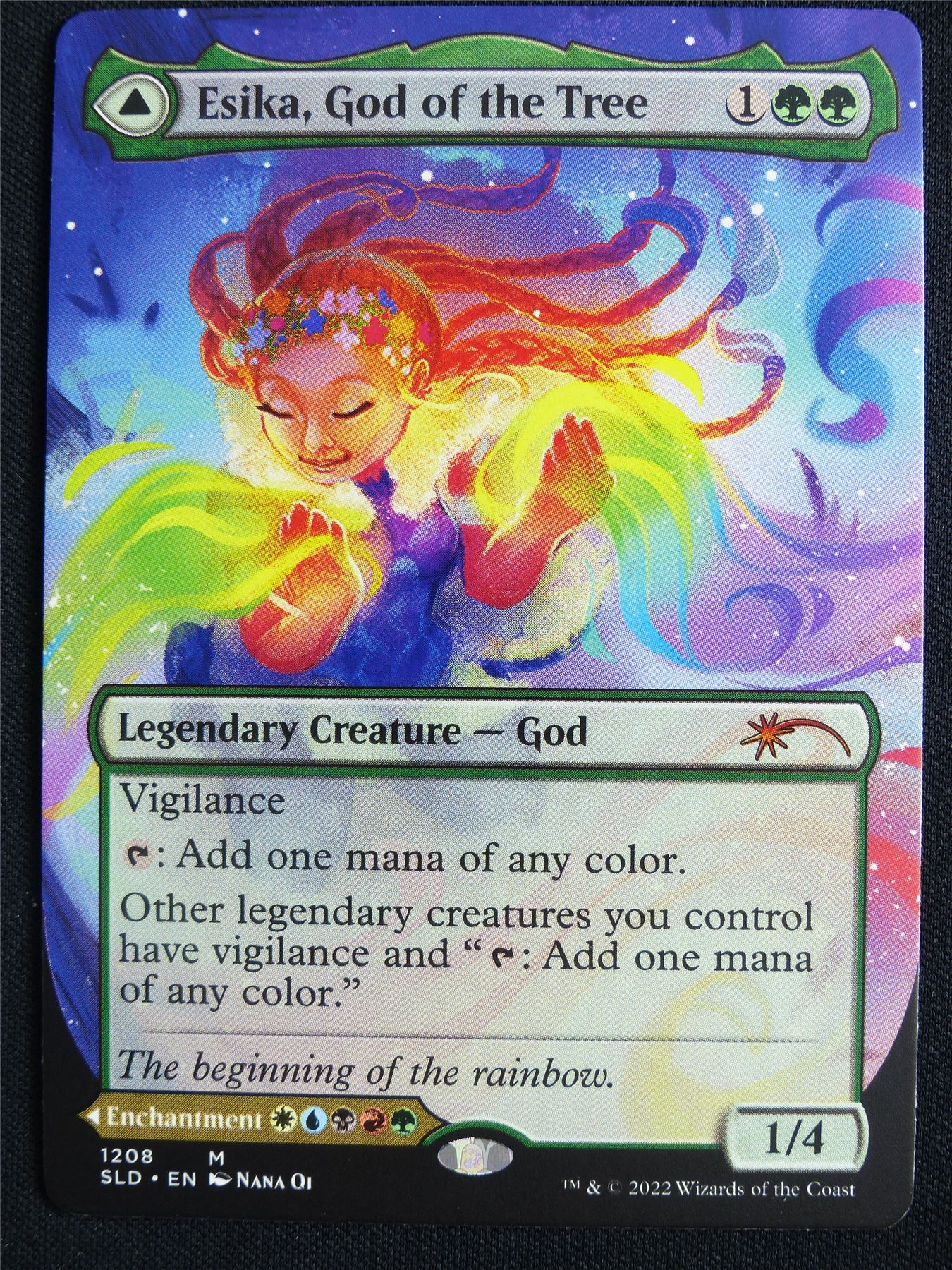 Esika God of the Tree Thick Display Version - SLD - Mtg Card #3F9