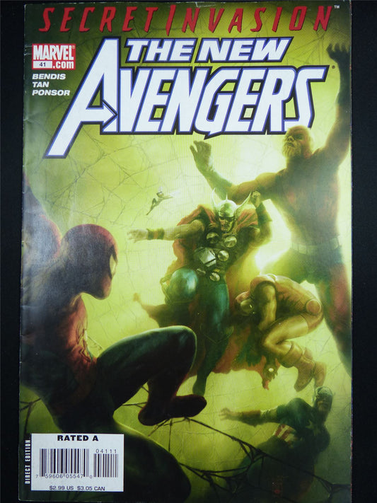 The New AVENGERS #41 Dark Reign - Marvel Comic #51J