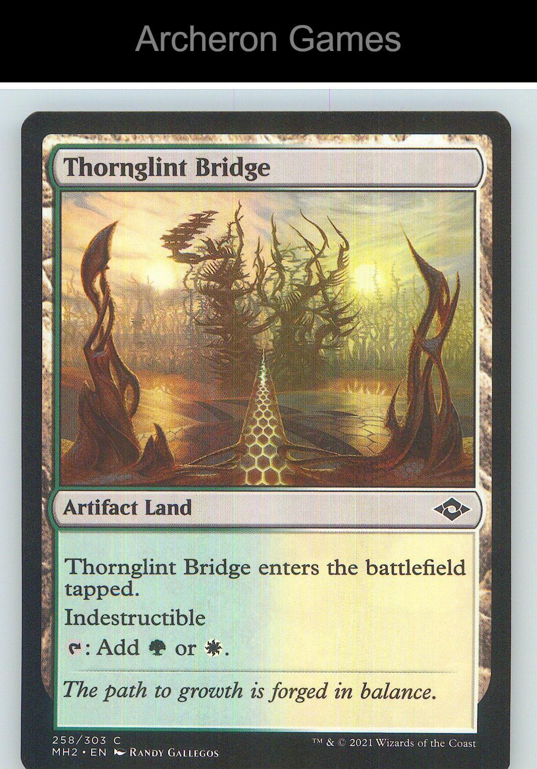 Thornglint Bridge MH2 258 C MTG Card NM/EX+