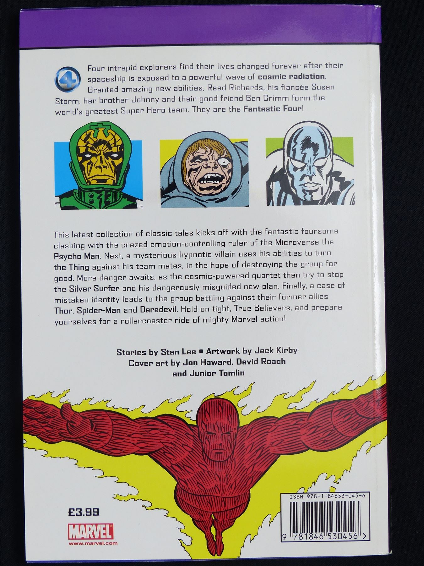 Fantastic Four: The Flames of Battle - Hand-size Marvel Graphic Softback #8U
