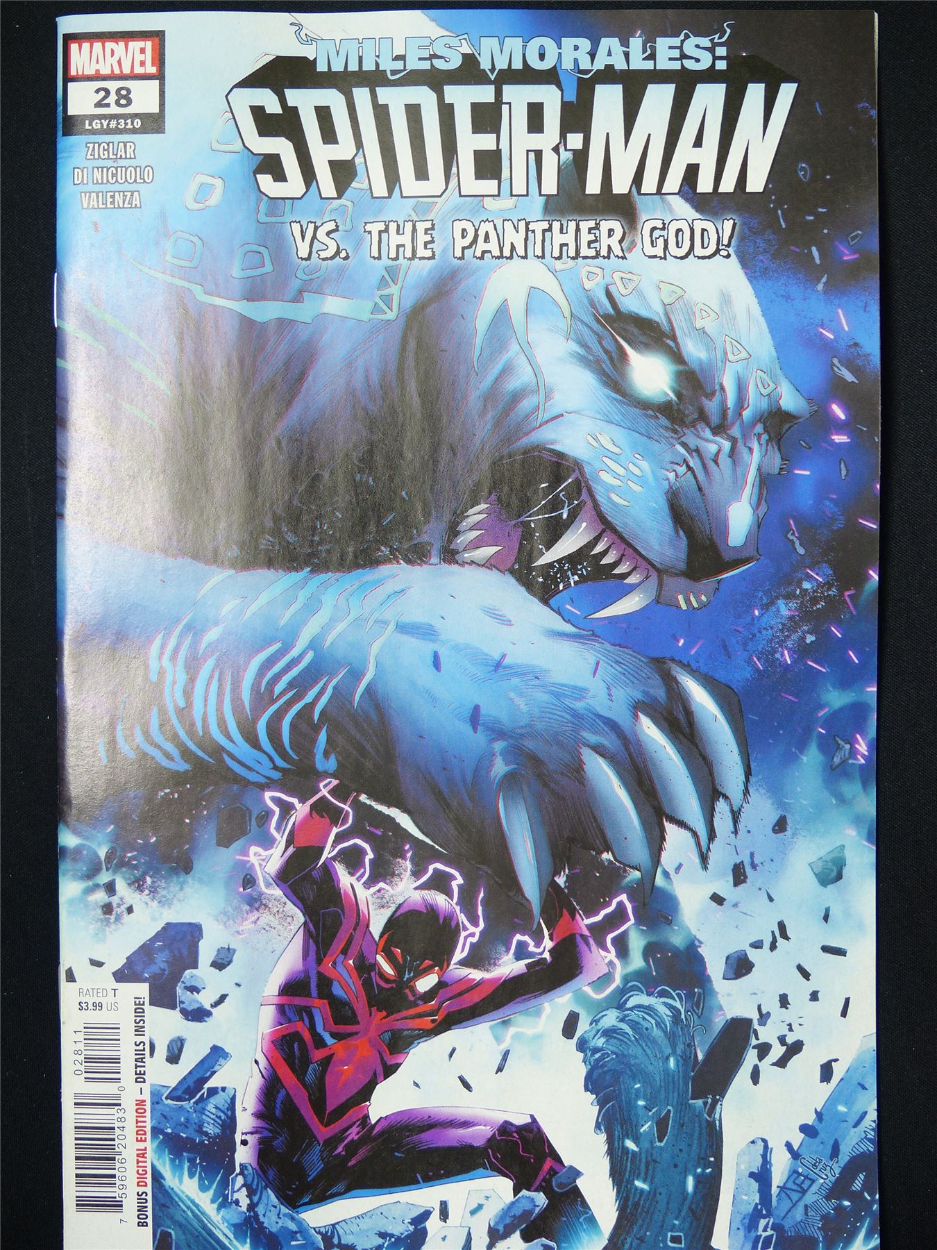 Miles Morales: SPIDER-MAN #28 - B&B Feb 2025 Marvel Comic #683