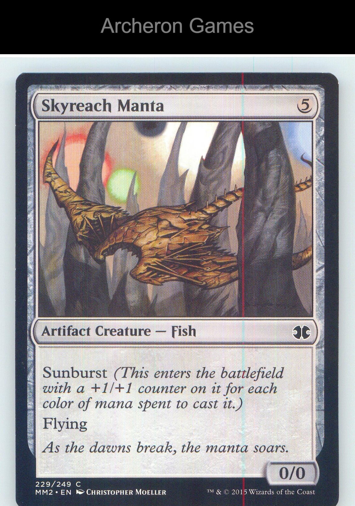 Skyreach Manta MM2 229 C MTG Card NM/EX+