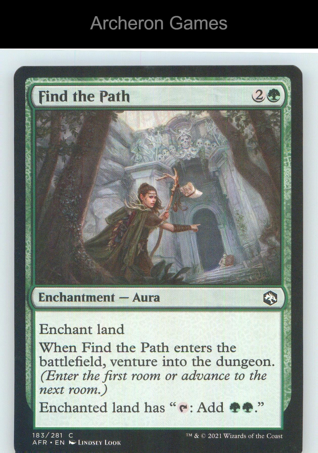 Find the Path AFR 183 C MTG Card NM/EX+