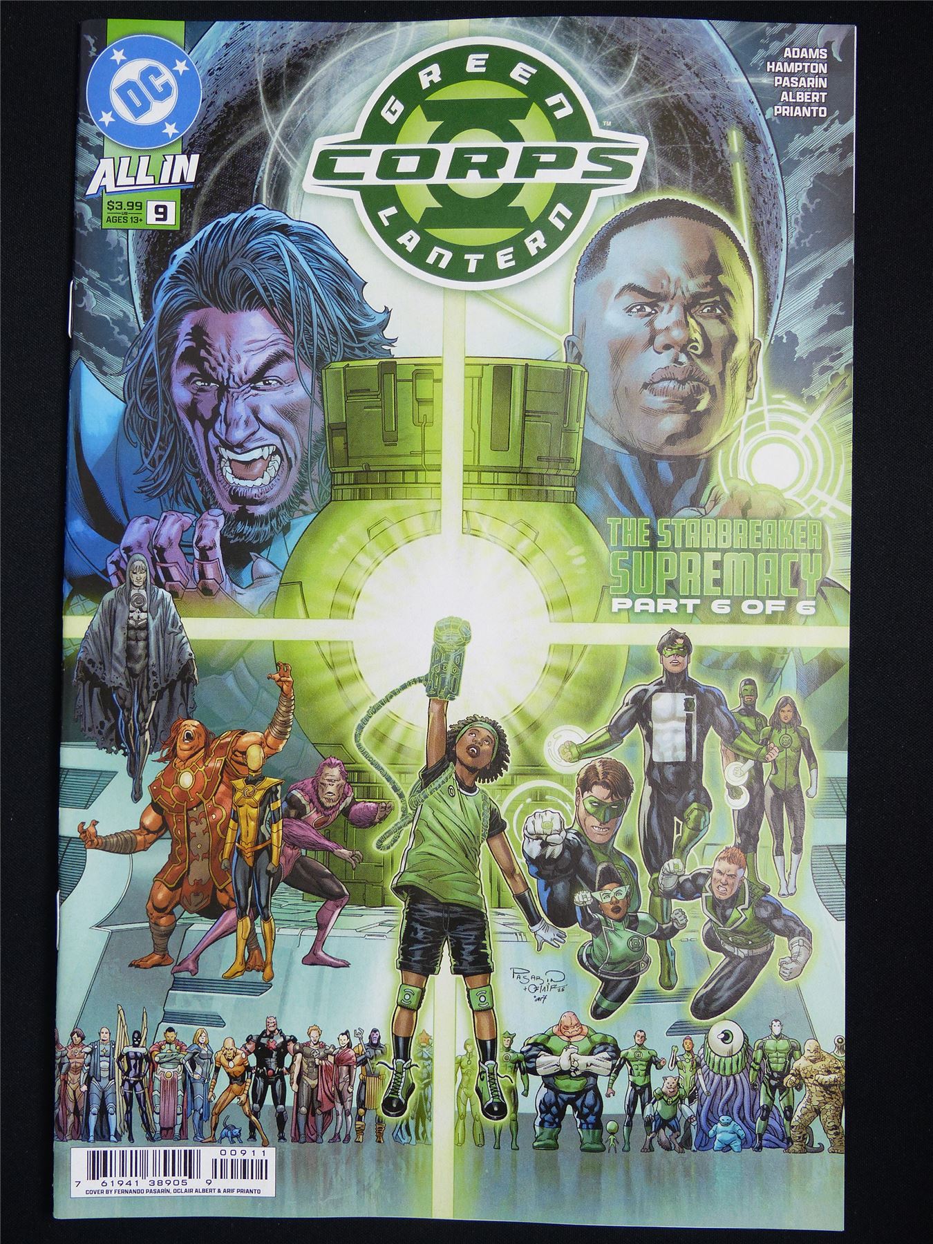 GREEN Lantern Corps #9 - Dec 2025 DC Comic #4Y3