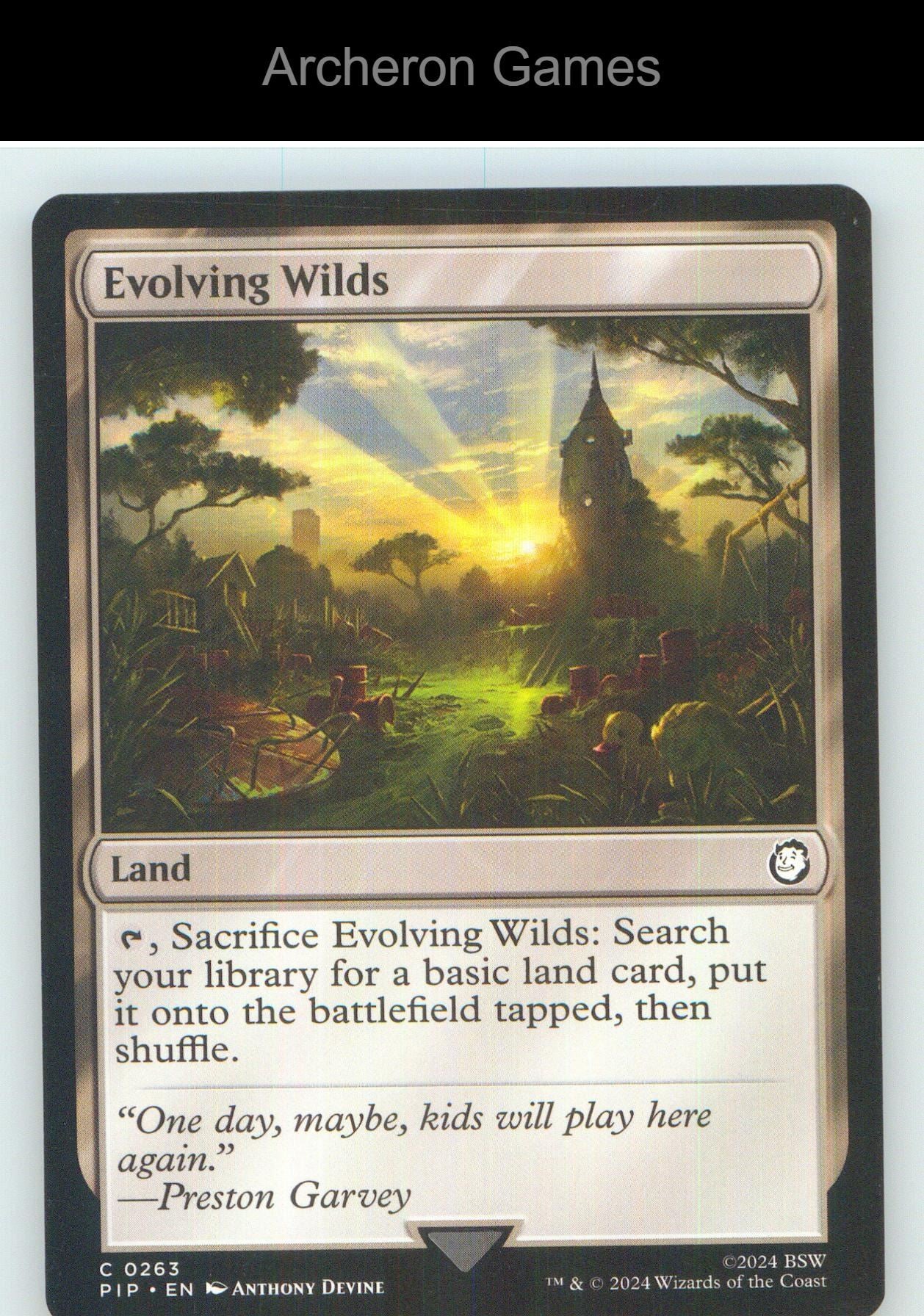 Evolving Wilds PIP 263 C MTG Card NM/EX+