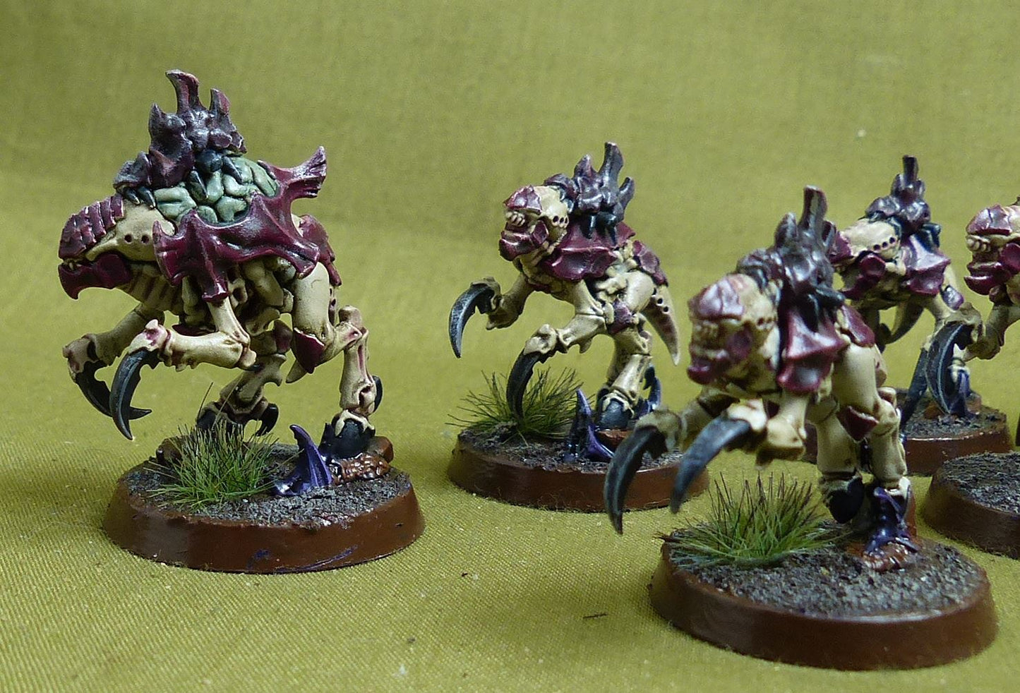 Neurogaunts painted - Tyranids - Warhammer 40K #501