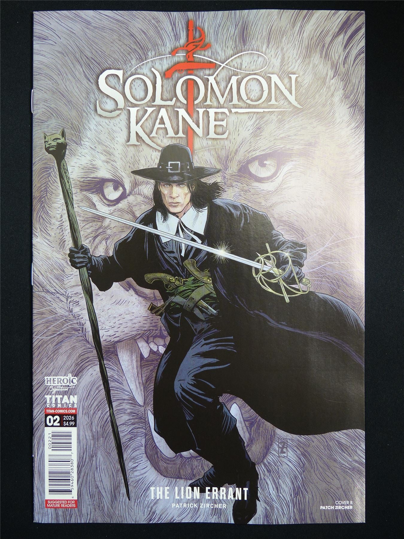 SOLOMON Kane: The Lion Errant #2 Cvr B - Sep 2026 Titan Comic #43M