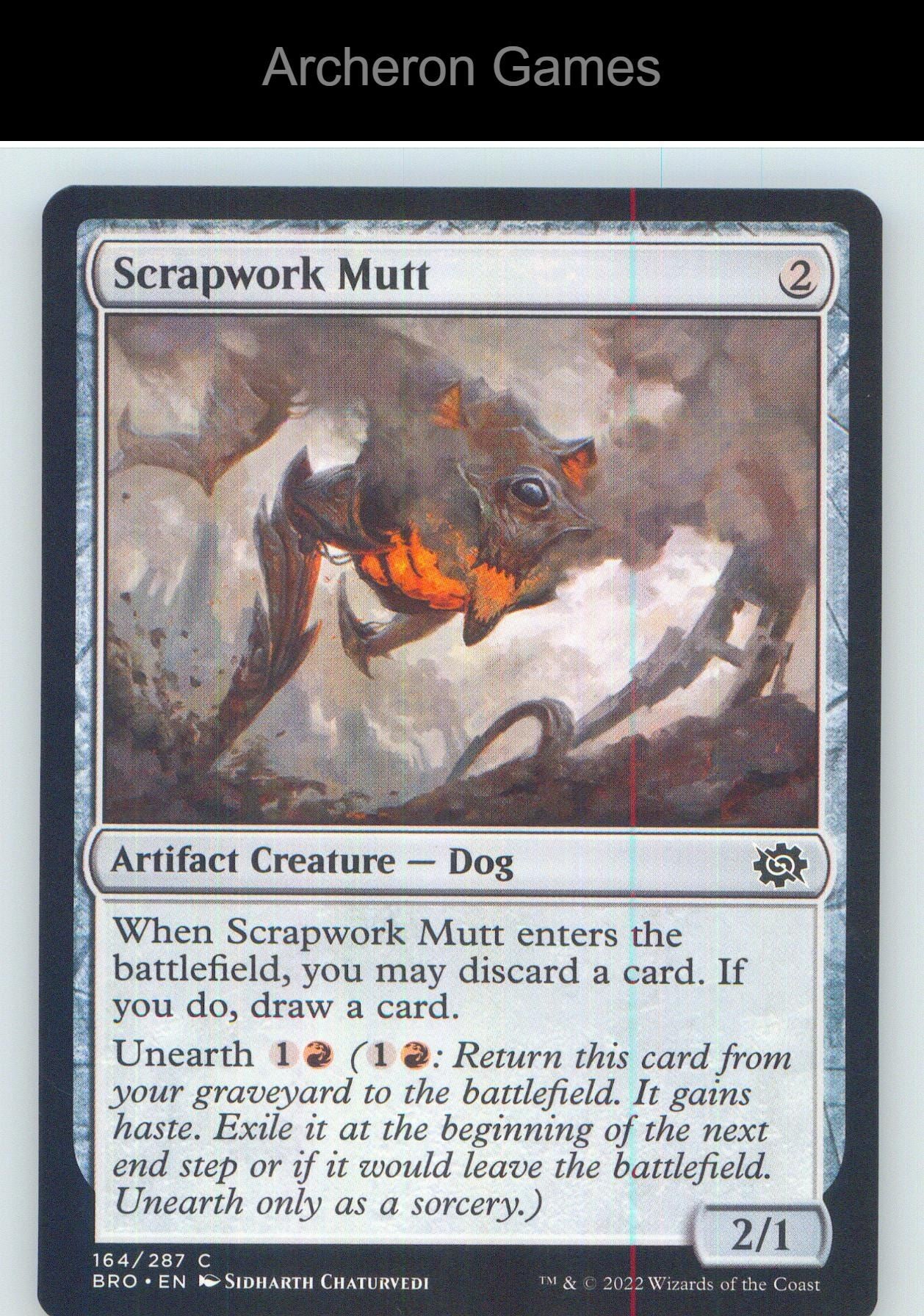 Scrapwork Mutt BRO 164 C MTG Card NM/EX+