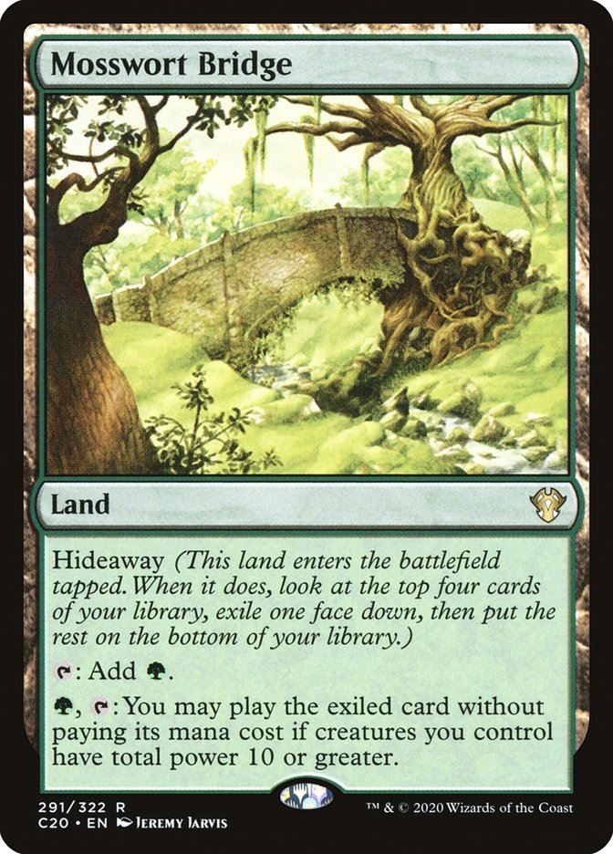 Mtg: C20 : Mosswort Bridge - - NM