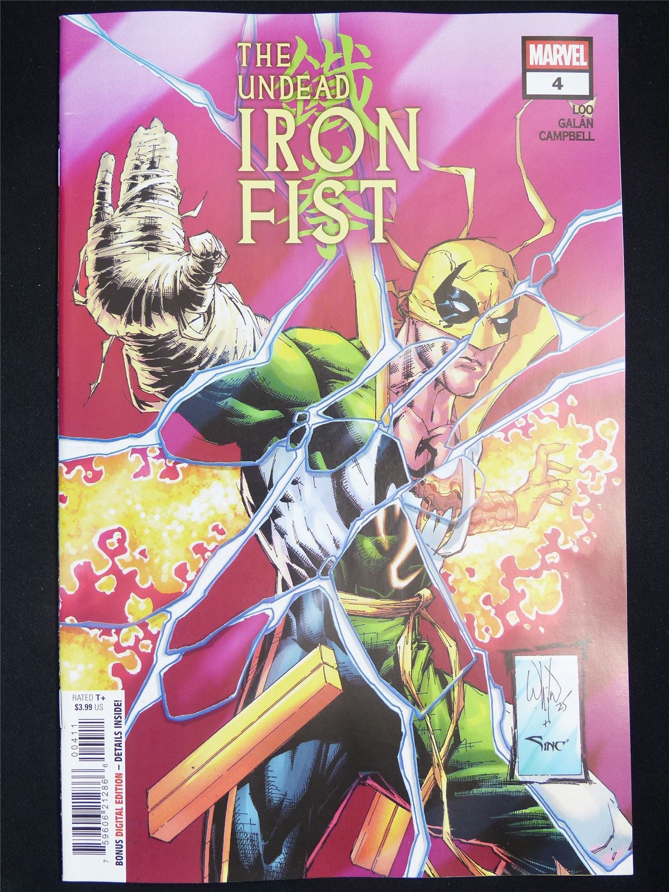 The Undead IRON Fist #4 - Feb 2026 Marvel Comic #VX