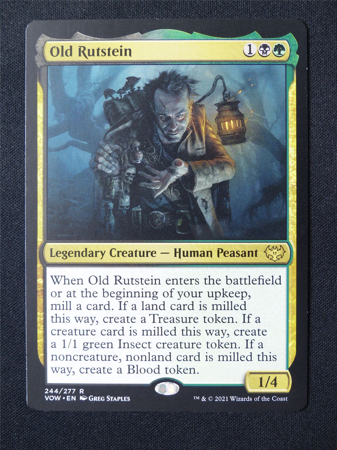 Old Rutstein - VOW - Mtg Card #5C2
