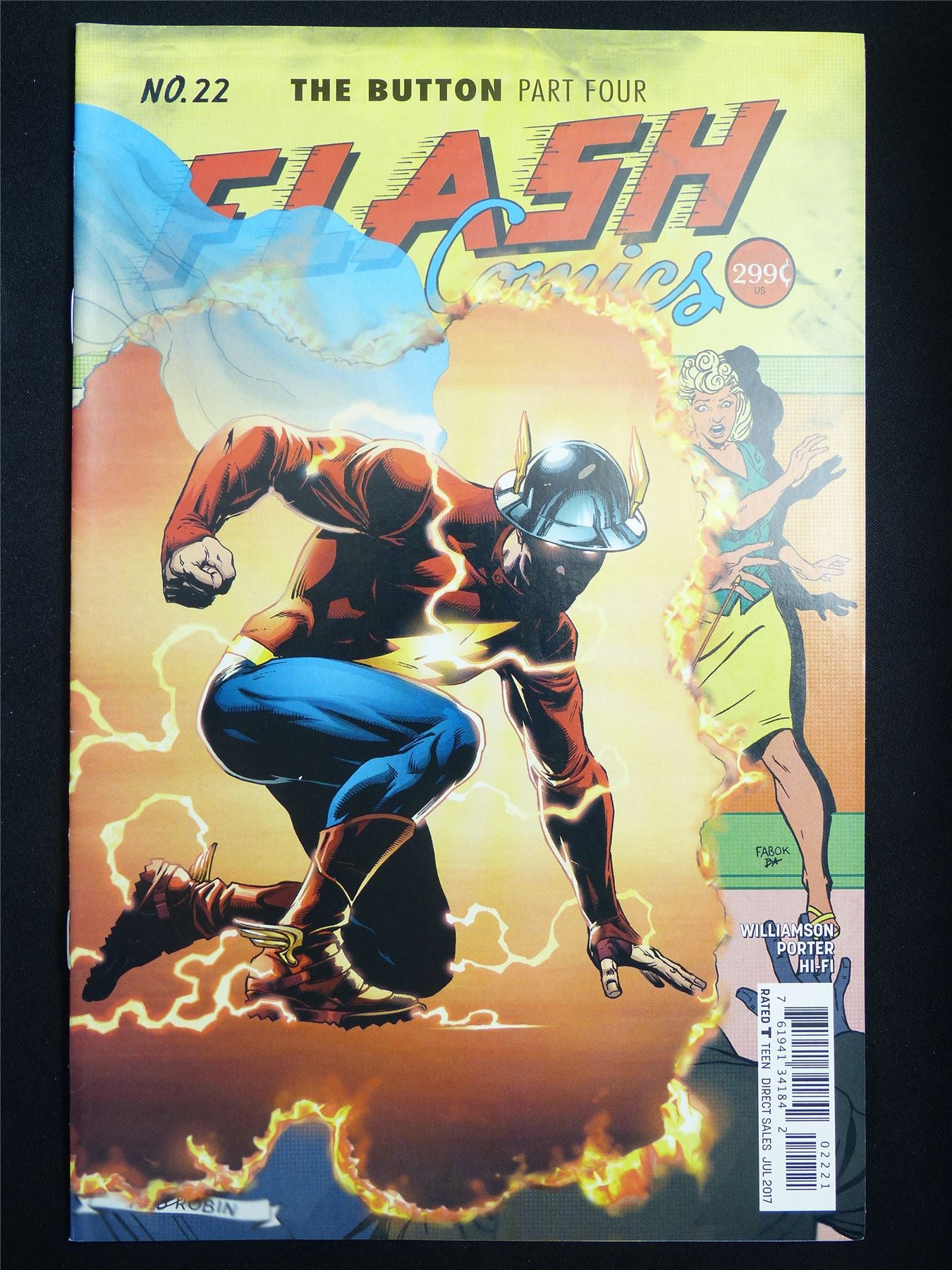 The FLASH #22 Rebirth Variant - DC Comic #2BA