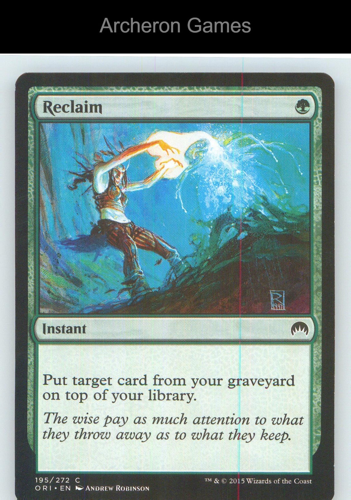 Reclaim ORI 195 C MTG Card NM/EX+