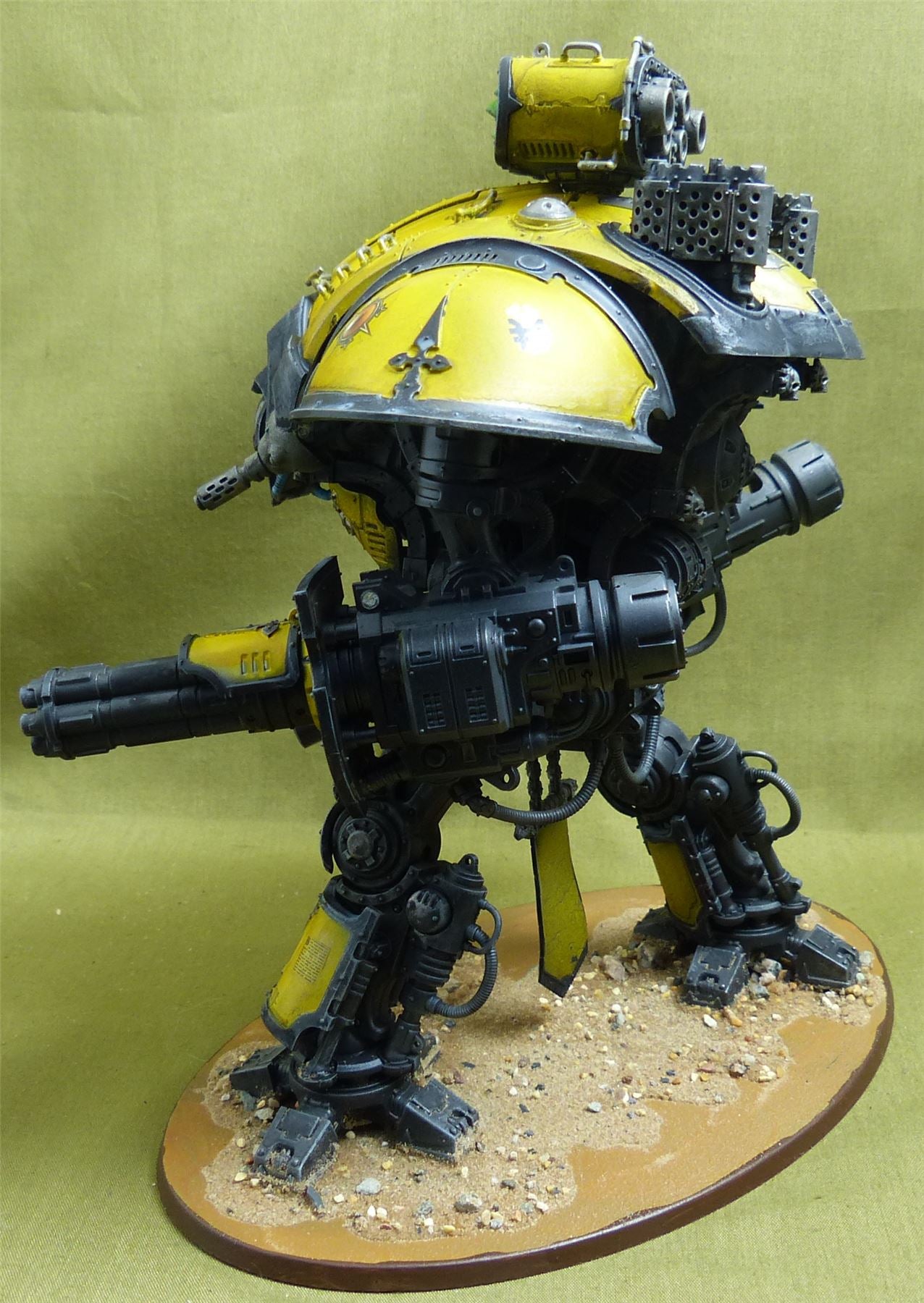 Knight Questoris painted - Imperial Knights - Warhammer 40K #44T