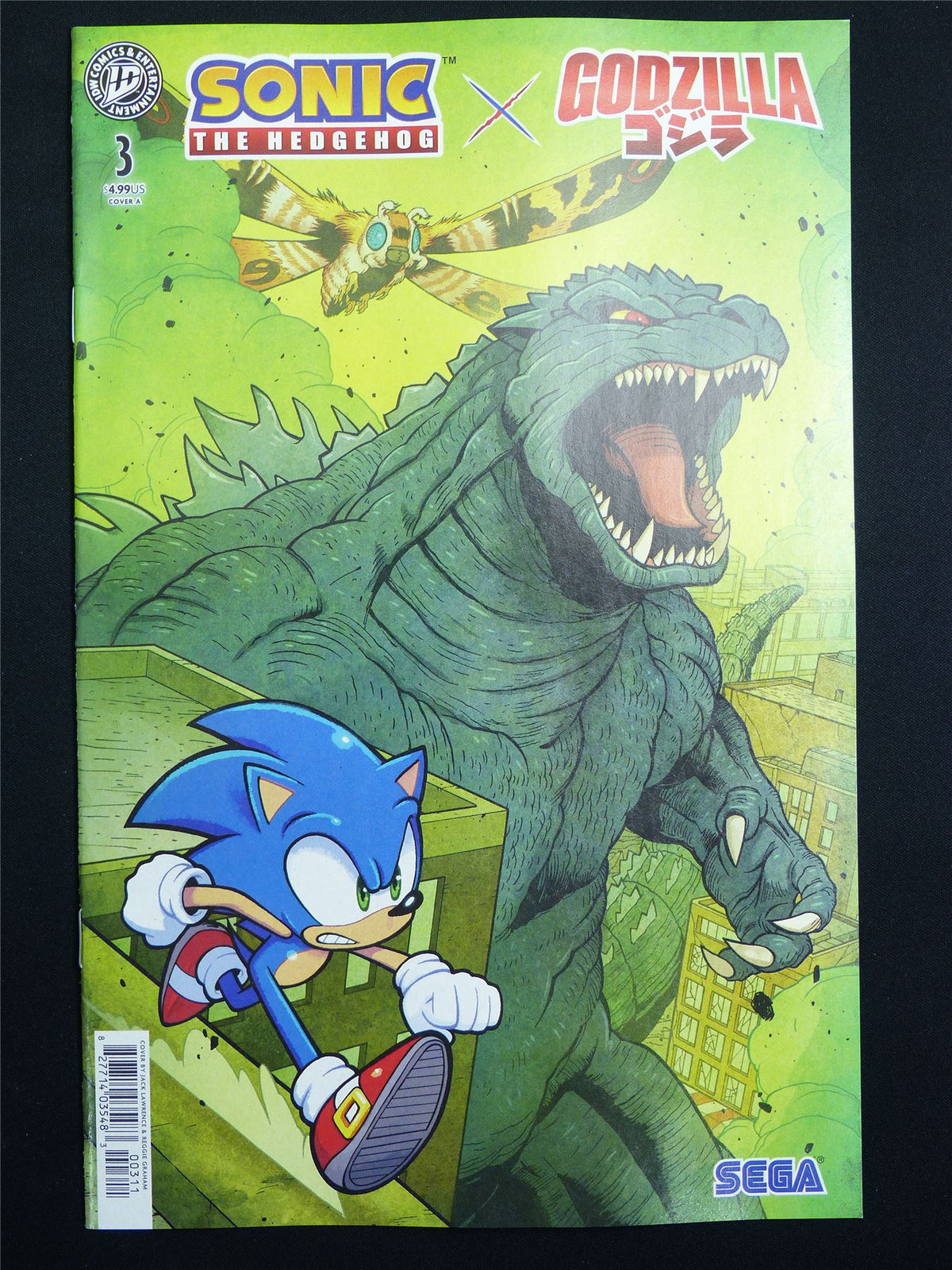 SONIC The Hedgehog x Godzilla #3 Cvr A - Oct 2026 ID Comic #4RI