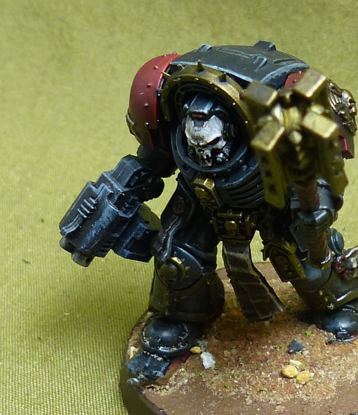 Chaplain in Terminator Armour painted - Blood Angels - Warhammer 40K #3ZF