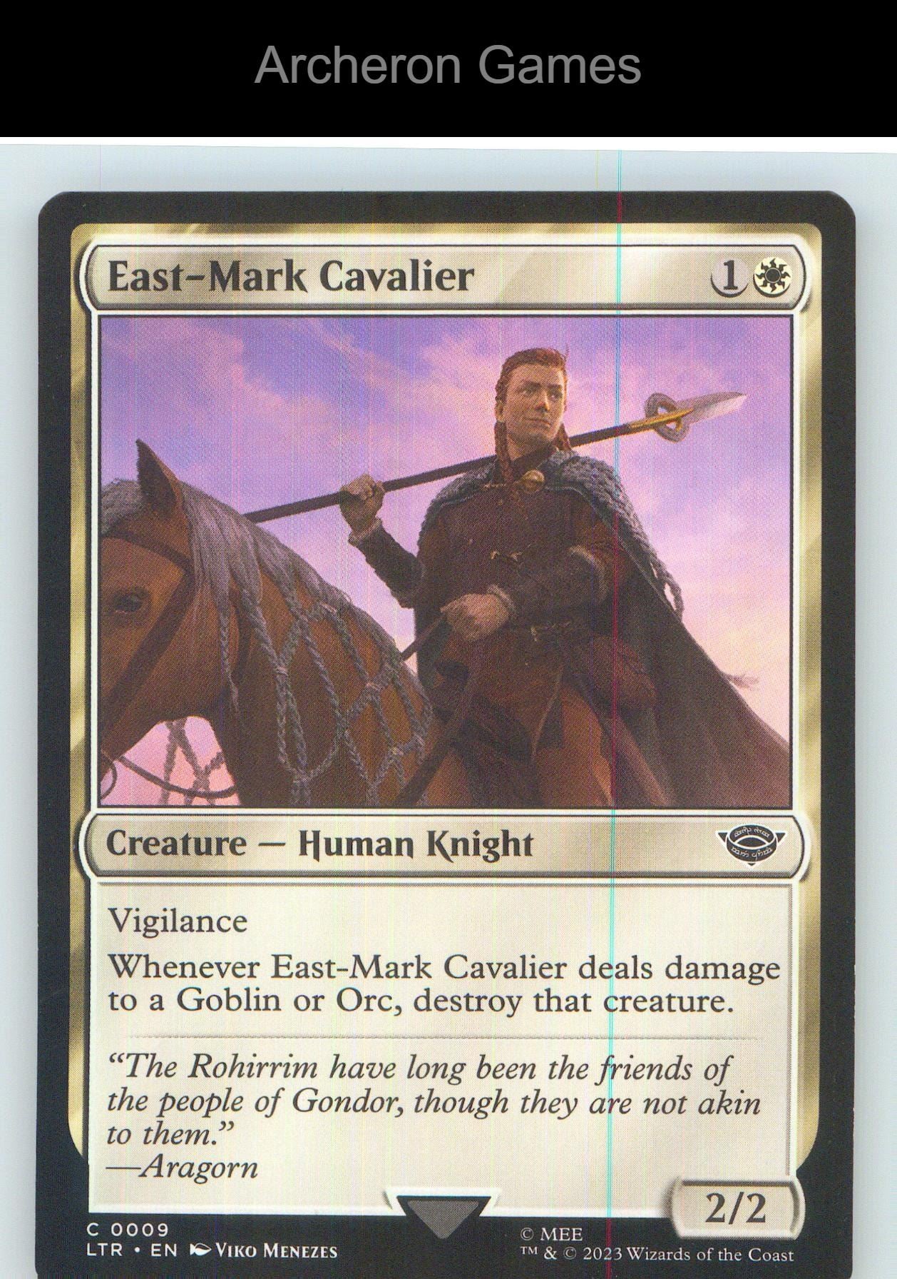 East-Mark Cavalier LTR 9 C MTG Card NM/EX+