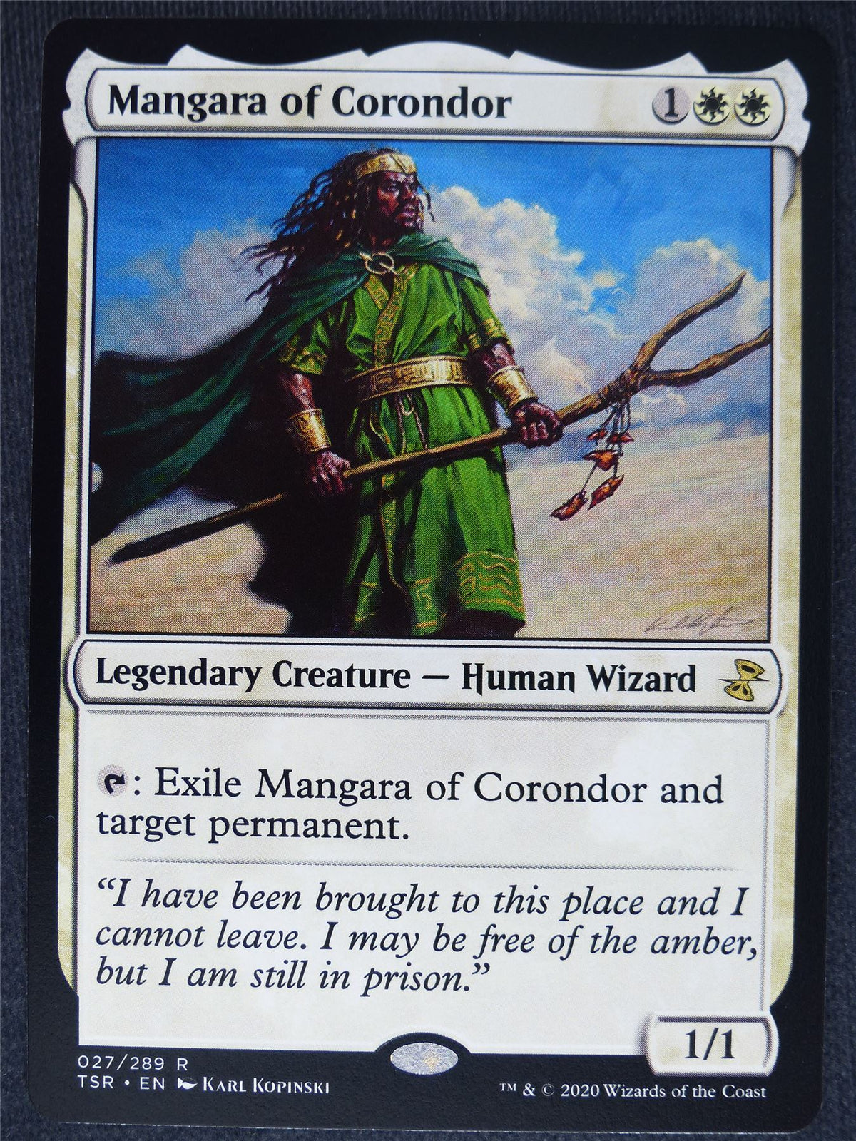 Mangara of Corondor - Remastered - Mtg Magic Cards #KM