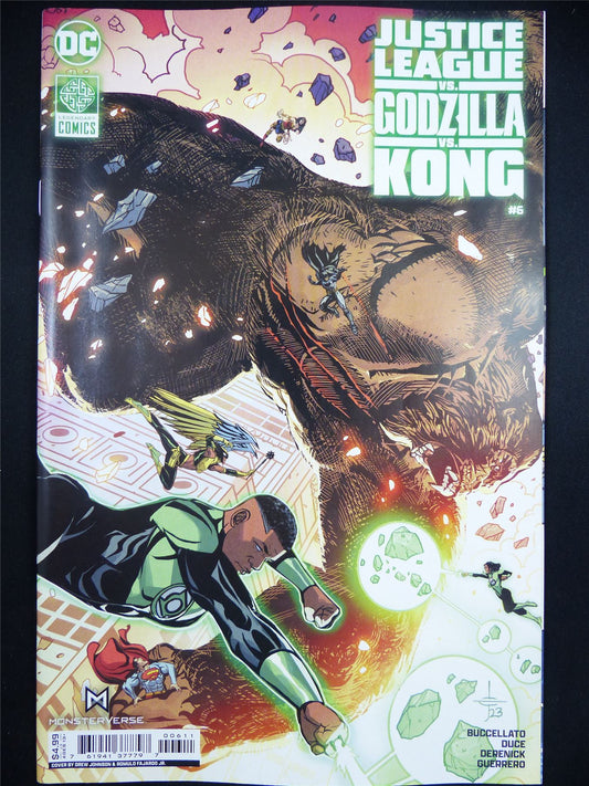 JUSTICE League vs Godzilla vs Kong #6 - DC Comic #6EA