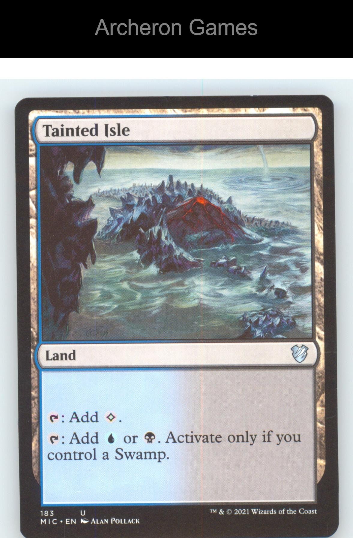 Tainted Isle MIC 183 UC MTG Card Commander: Innistrad: Midnight Hunt