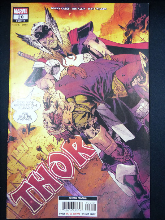 THOR #20 Second Print - Marvel Comic #HW