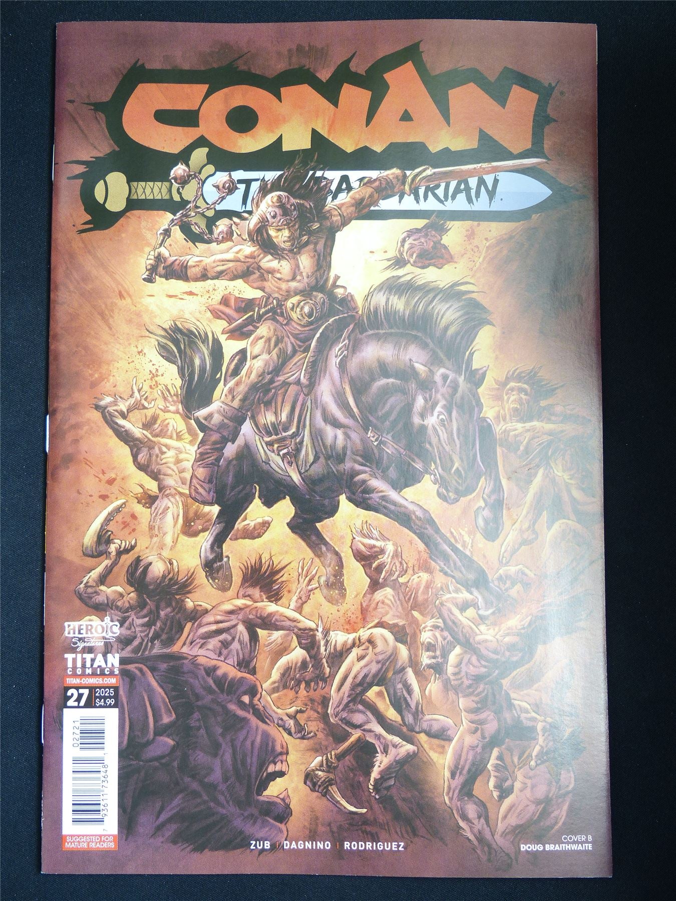 CONAN The Barbarian #27 Cvr B - Dec 2025 Titan Comic #IZ