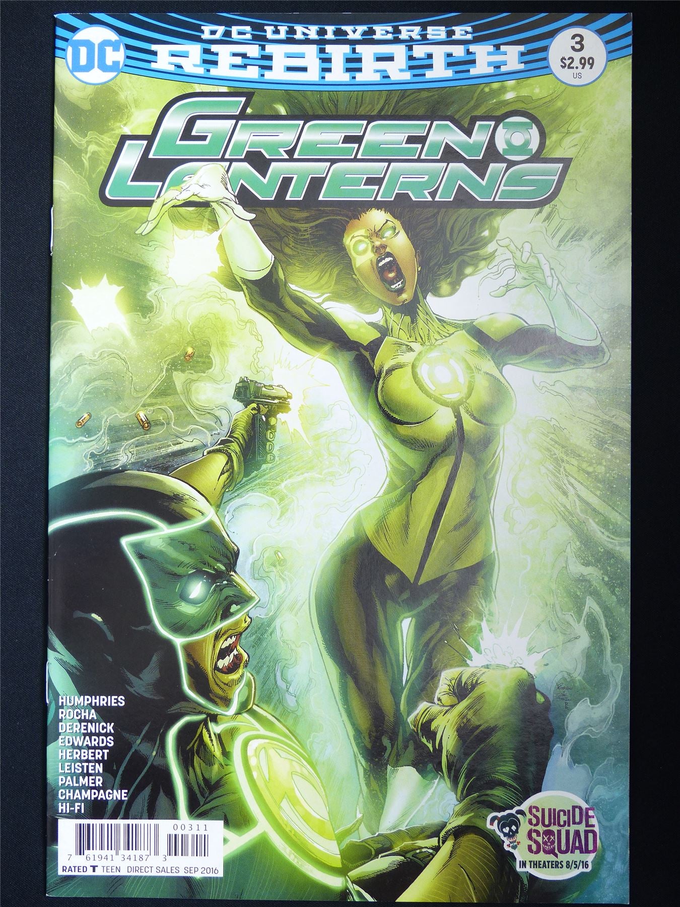 GREEN Lanterns #3 Rebirth - DC Comic #685