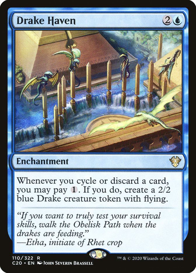 Mtg: C20 : Drake Haven - - NM