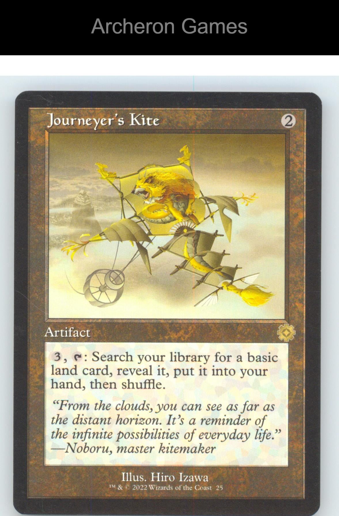 Journeyer's Kite BRR 25 R MTG Card NM/EX+