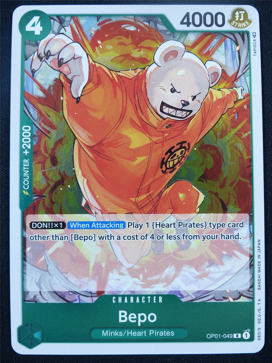 Bepo OP01-049 R Foil - One Piece Card #A5