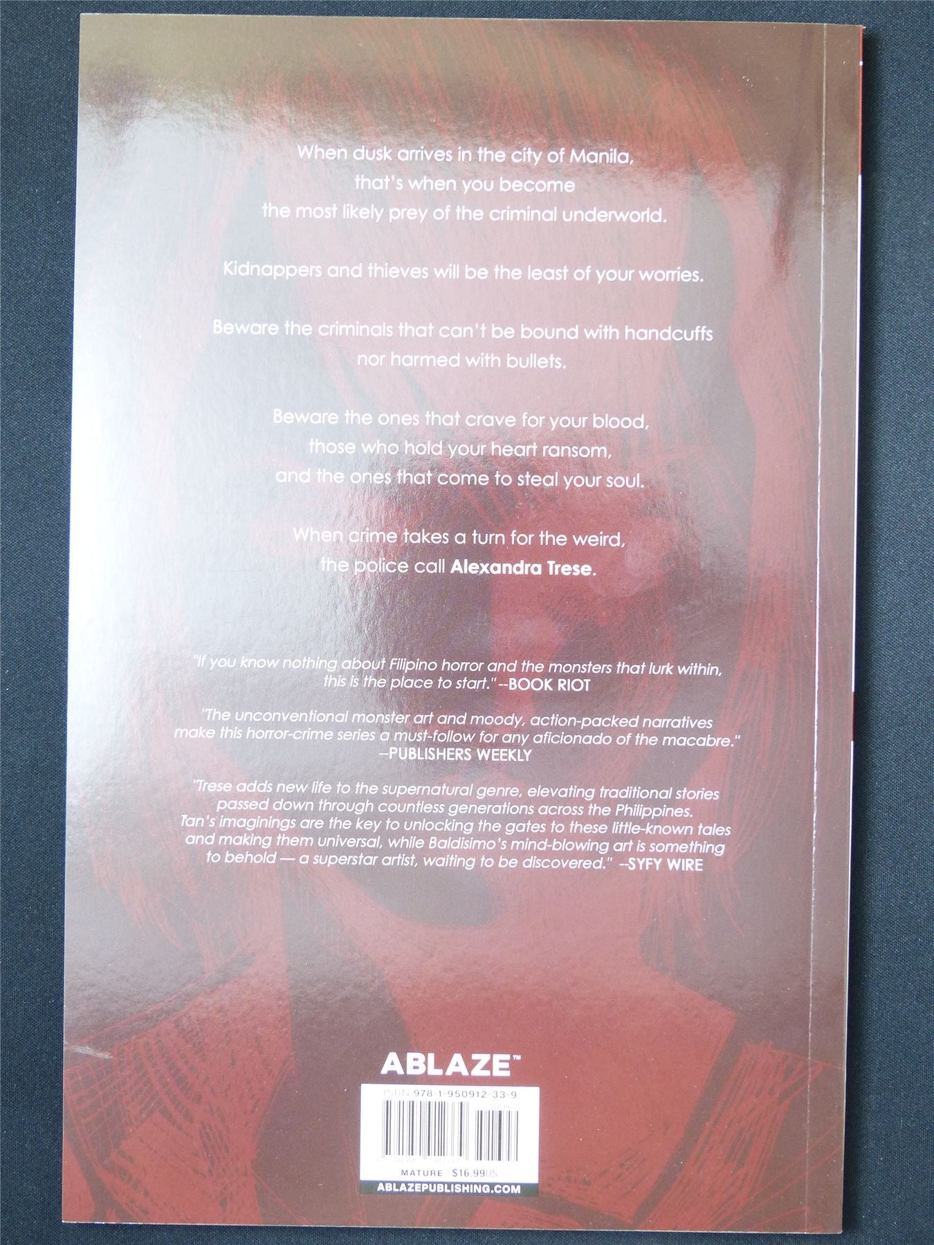 Trese volume 2 - Ablaze Graphic Softback #ZR
