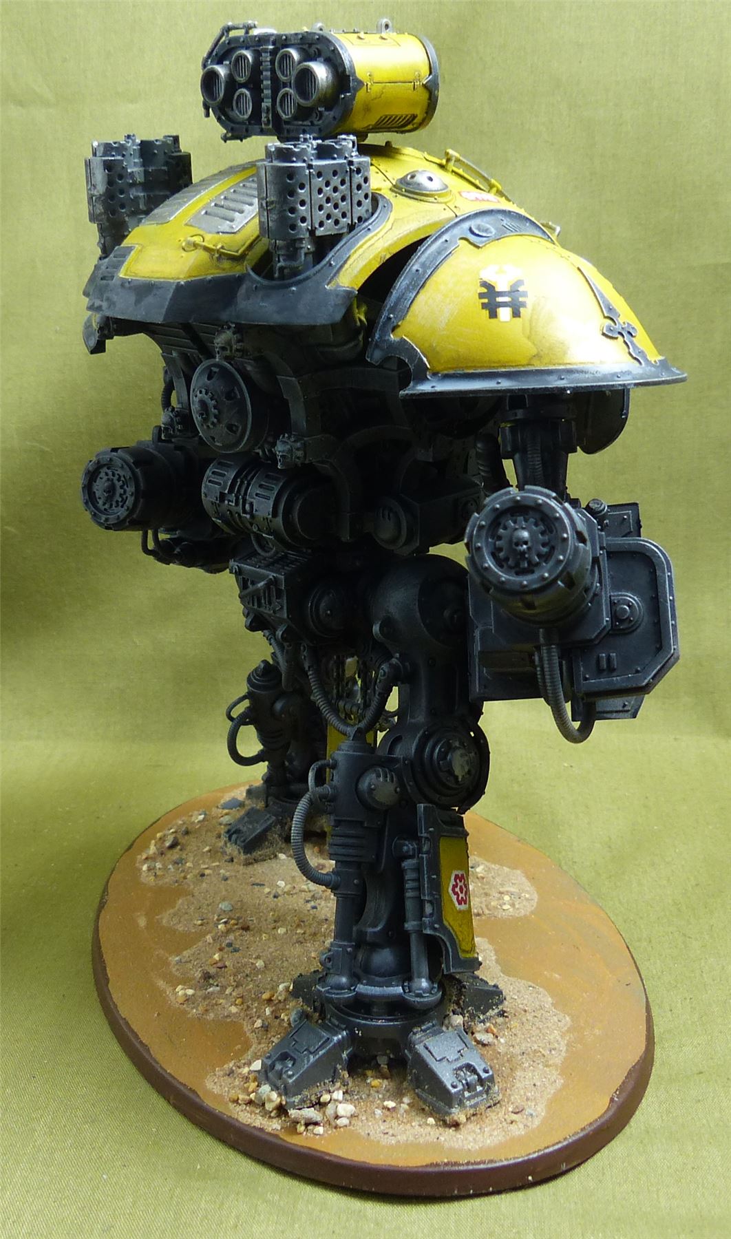 Knight Questoris painted - Imperial Knights - Warhammer 40K #44T