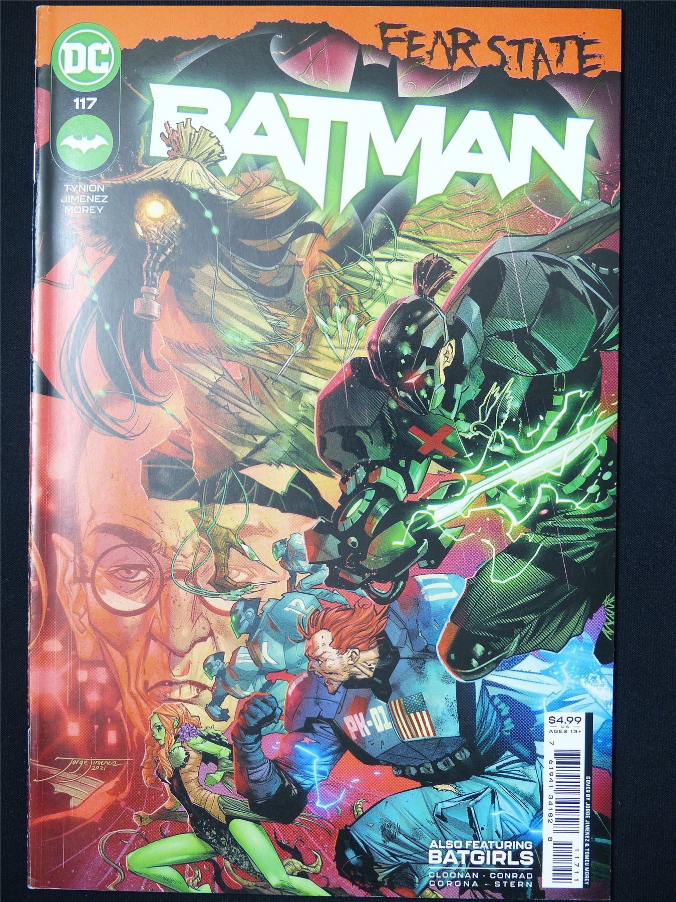BATMAN #117 Fear State - B&B DC Comic #7ZR