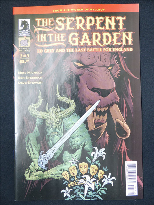 The SERPENT in the garden: Ed Grey and the Last Battle for England #3 - B&B Mar 2025 Dark Horse Comic #1Q3