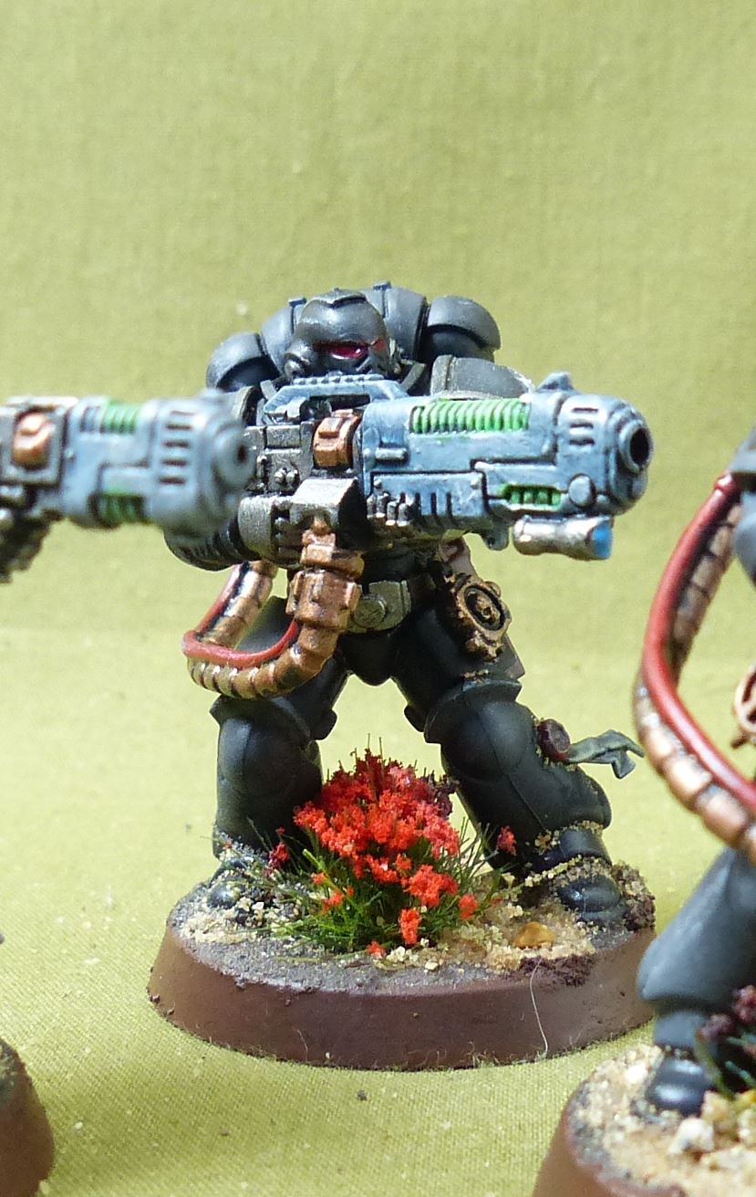 Primaris Hellblasters painted - Iron Hands - Warhammer 40K #73P