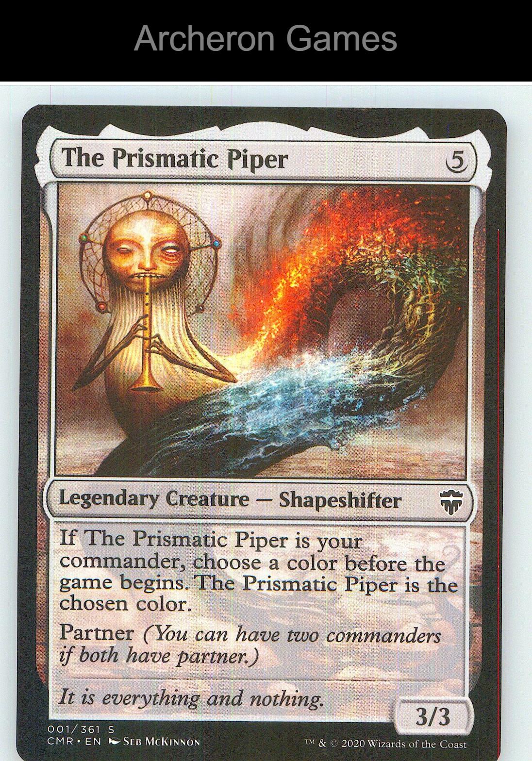 The Prismatic Piper CMR 1 Special MTG Card NM/EX+