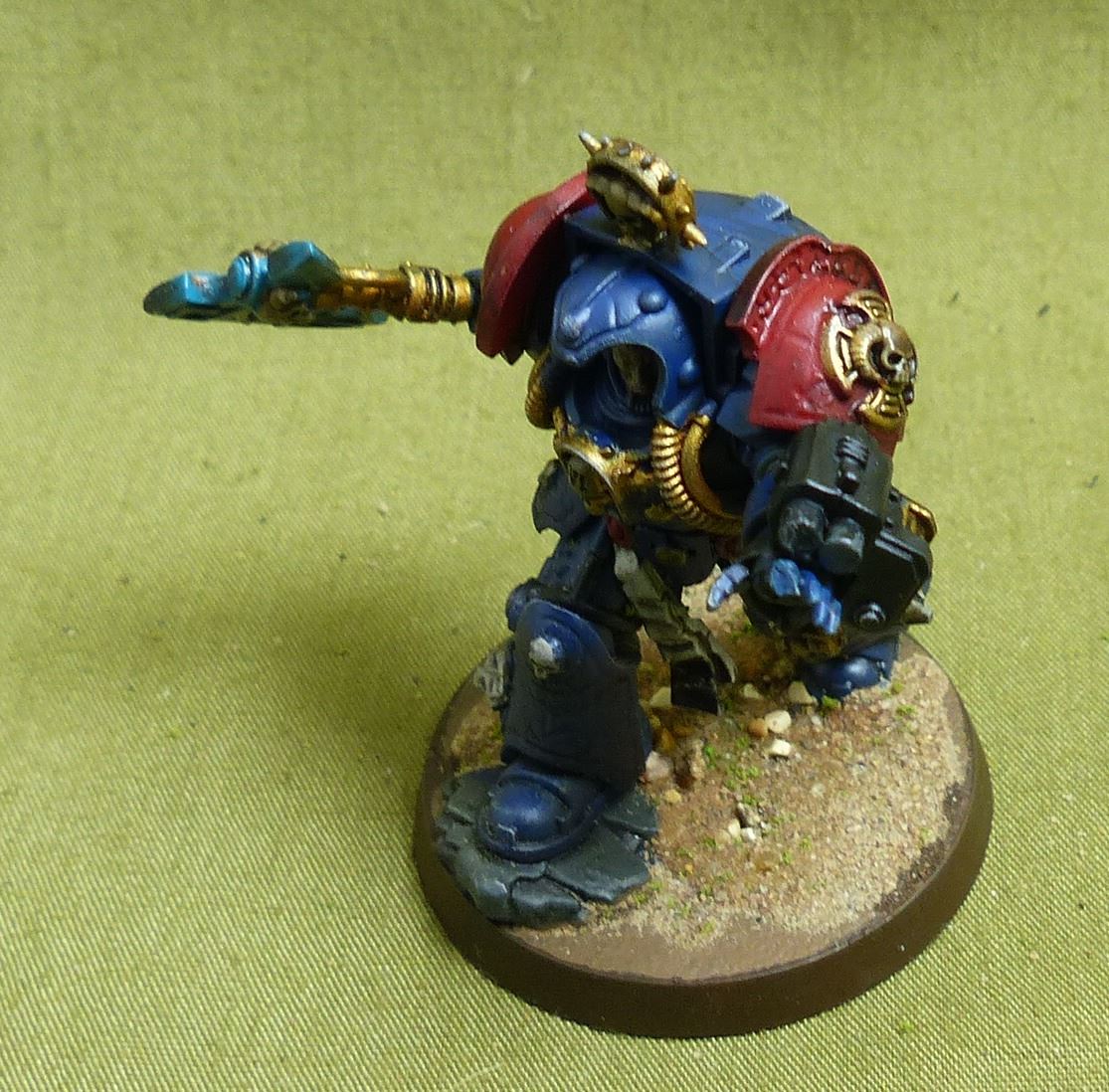 Librarian in Terminator Armour painted - Space Marines - Warhammer 40K #5E