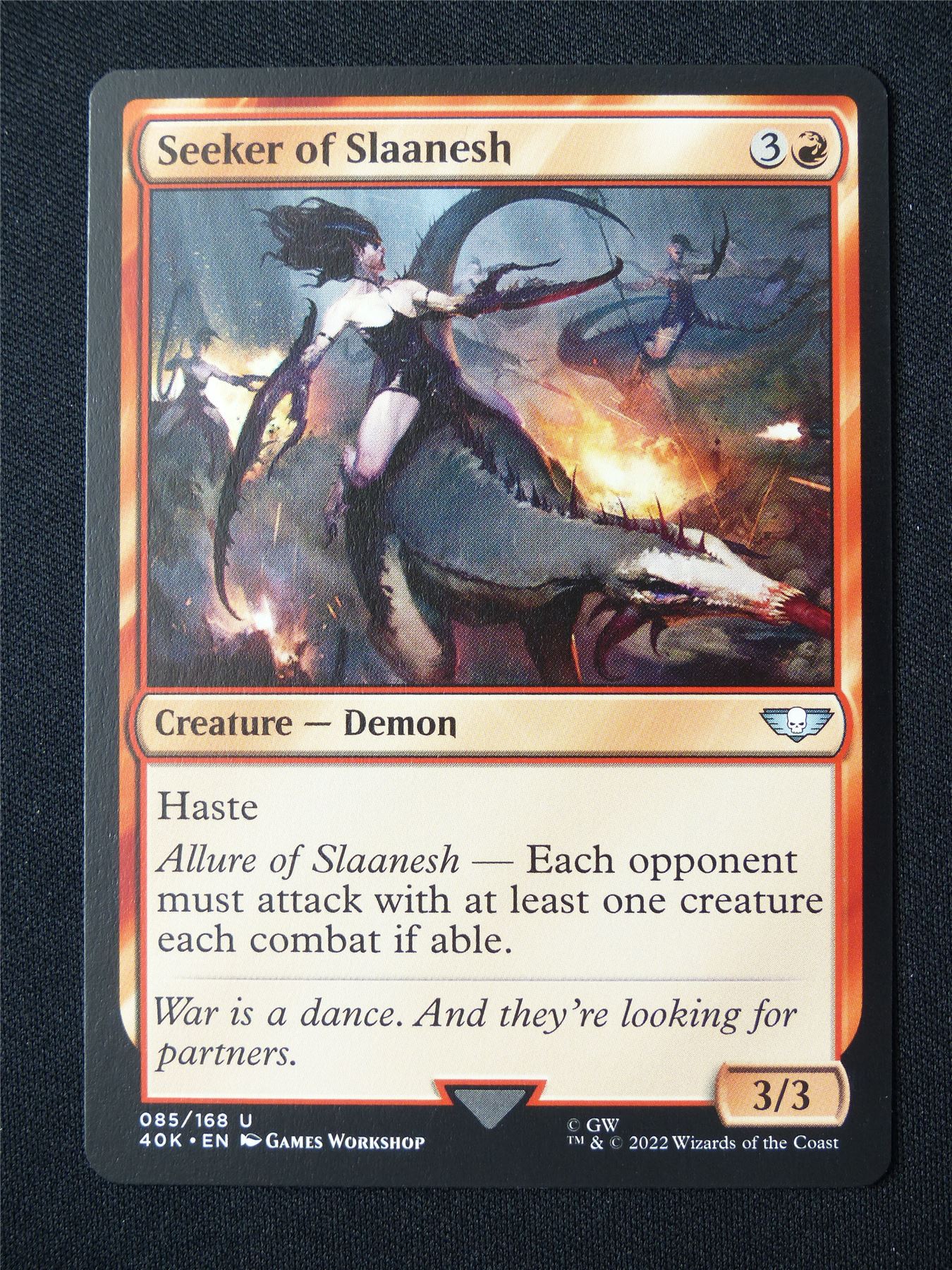 Seekr of Slaanesh - 40K - Mtg Card #4TS