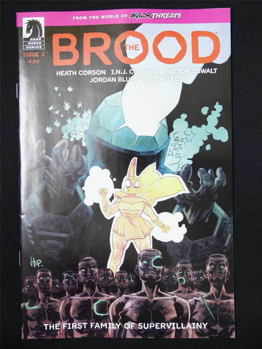 From the World of Minor Threats: The BROOD #2 - B&B Jan 2025 Dark Horse Comic #7EG