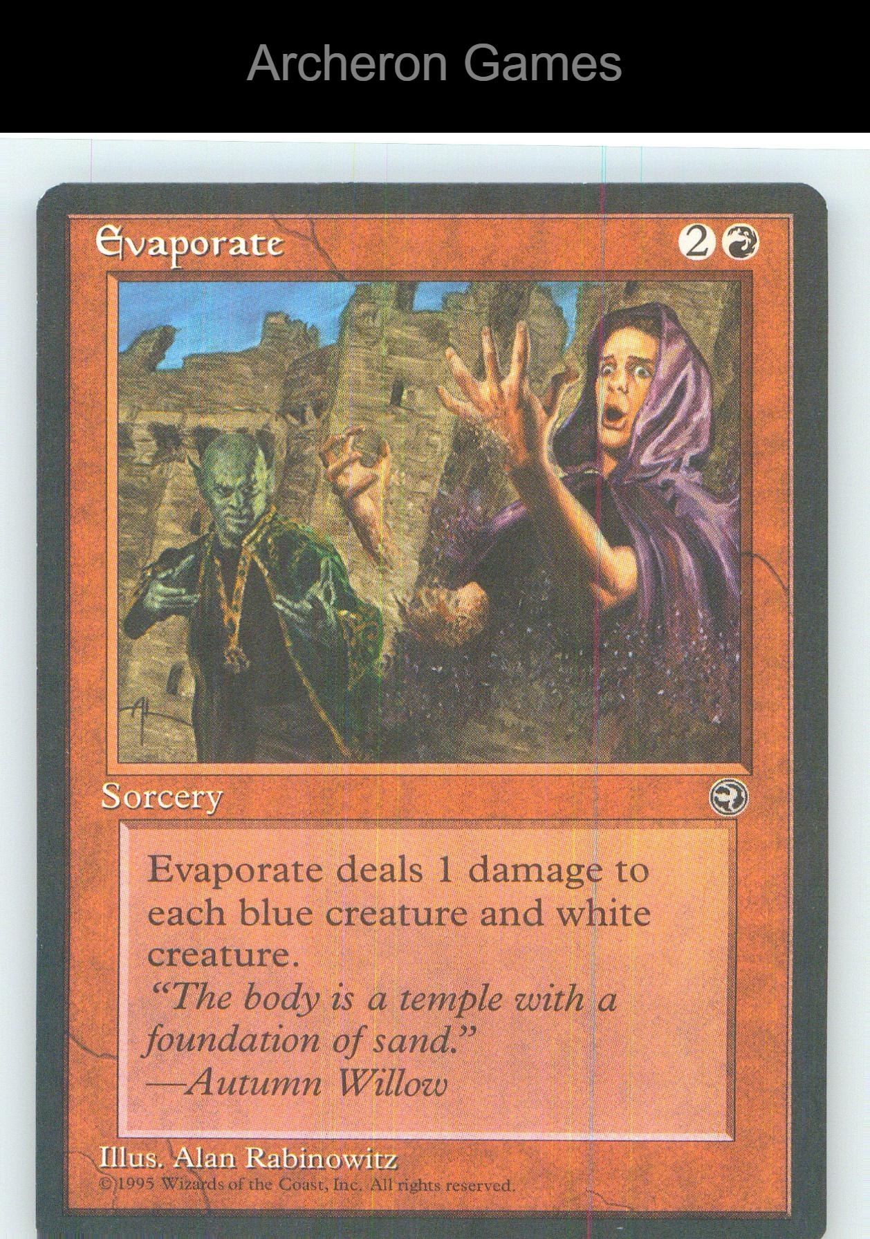 Evaporate HML UC MTG Card NM/EX+
