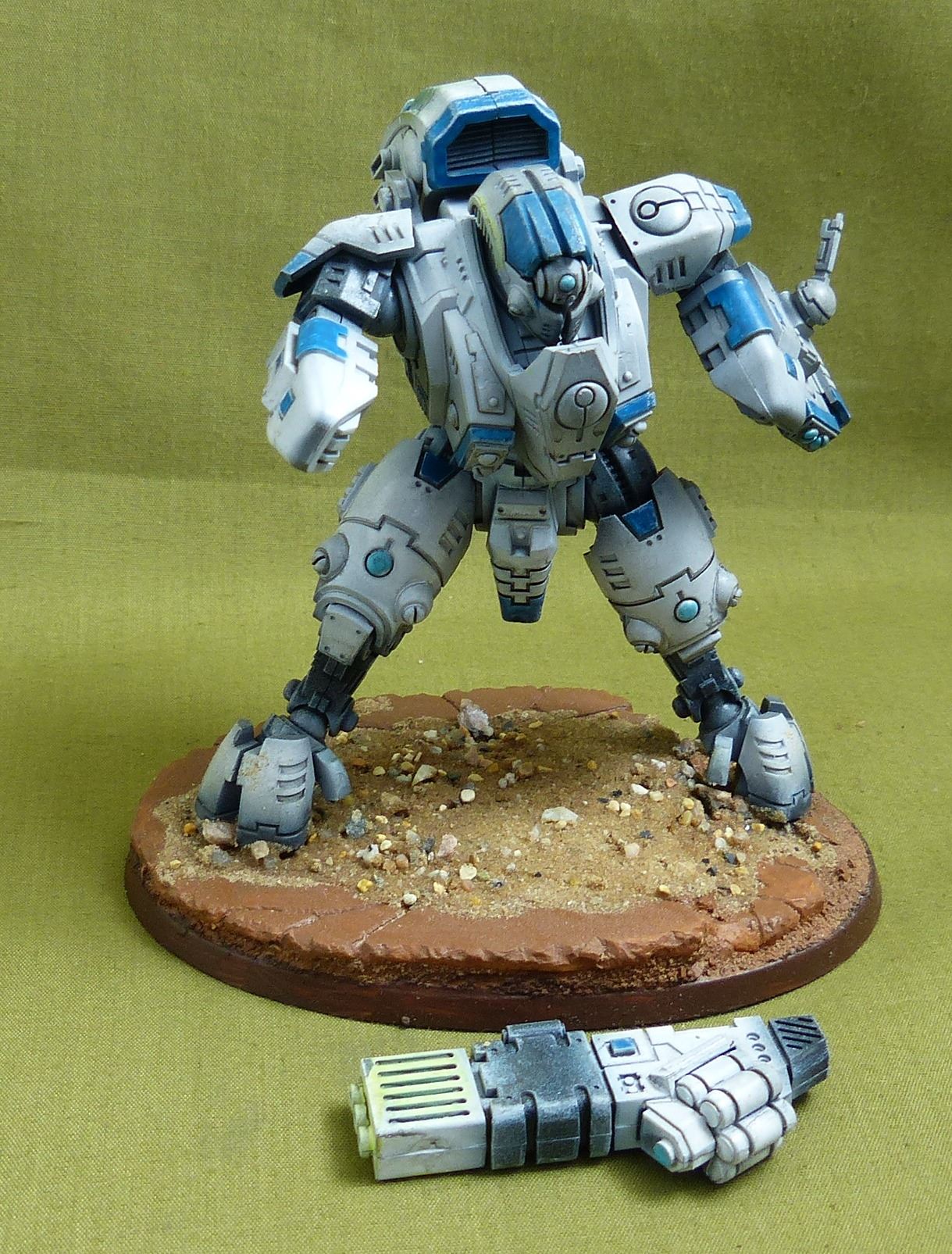 XV95 Ghostkeel Battlesuit painted - Tau Empire - Warhammer 40K #2YJ