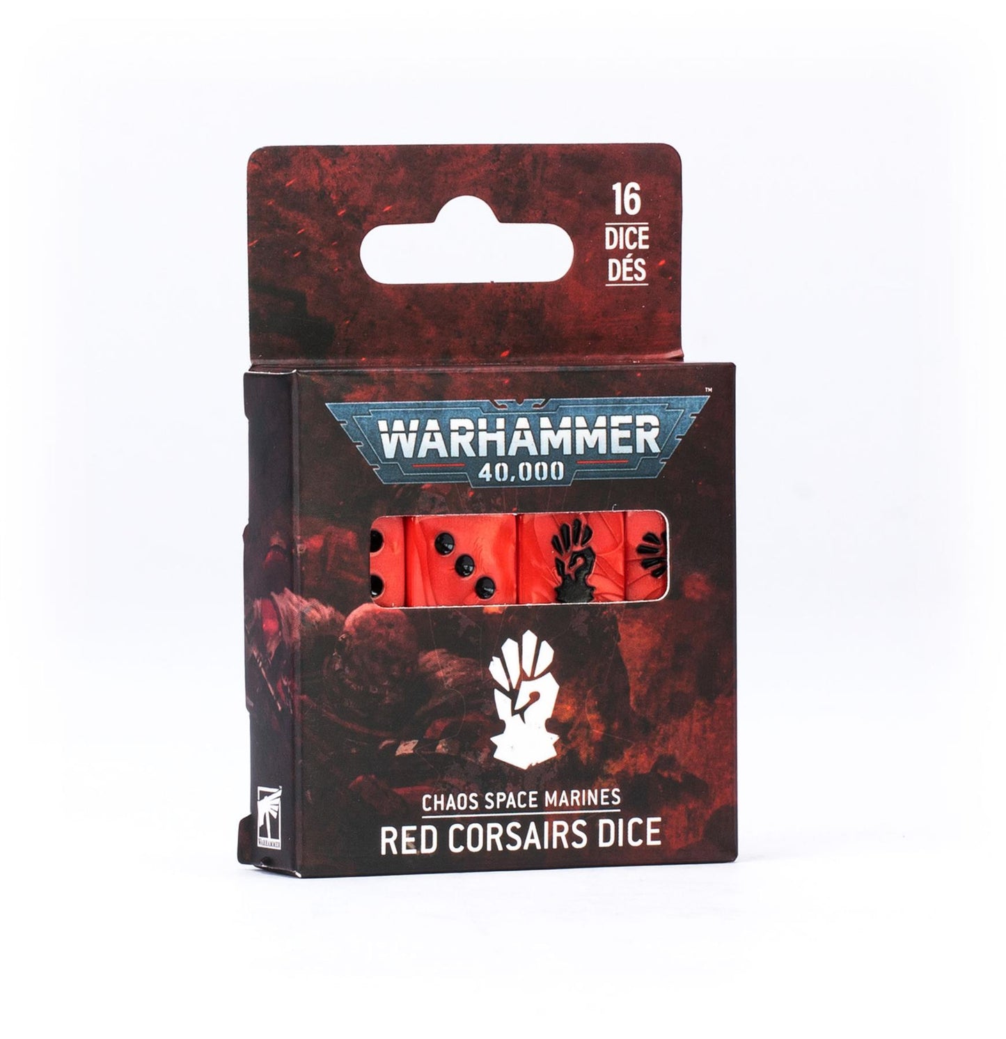 Red Corsairs Dice - Chaos Space Marines - Warhammer 40k - Available from 21/03/2026