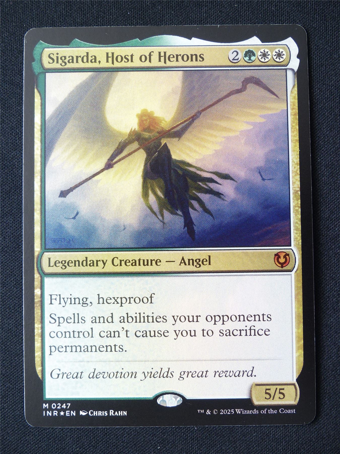 Sigarda Host of Herons Foil - INR - Mtg Card #12X