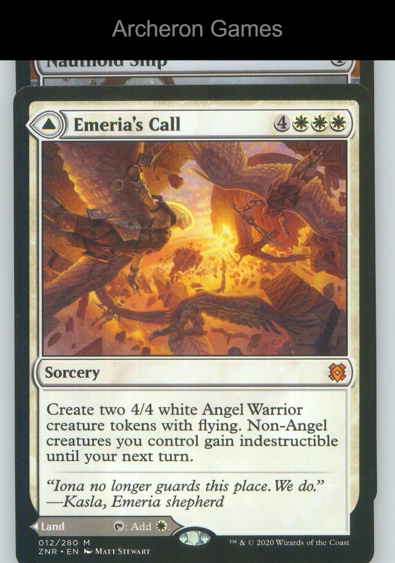 Emeria's Call ZNR 12 Mythic MTG Card NM/EX+