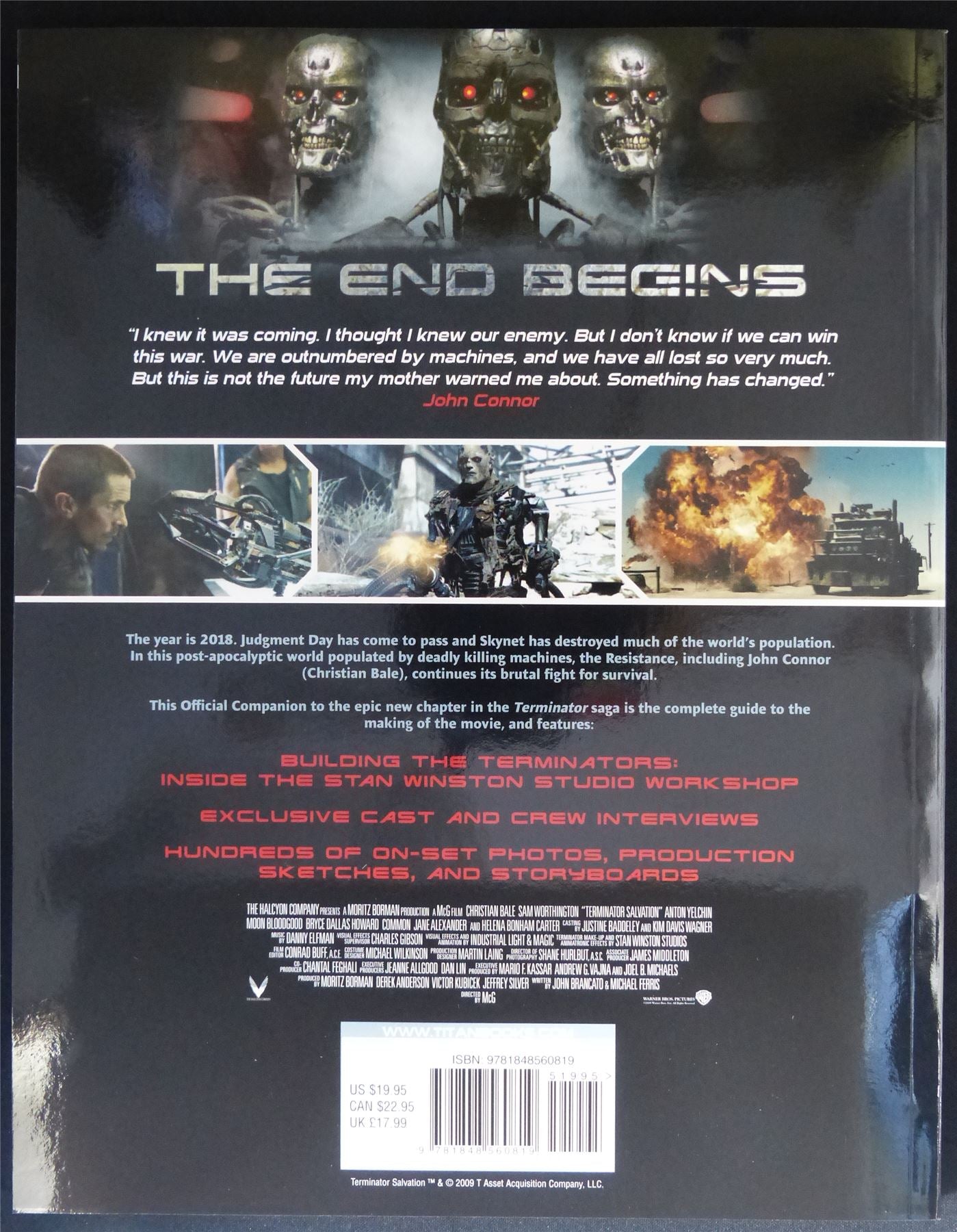 Terminator Salvation: The Official Companion Gift Book - Titan Softback #4Z