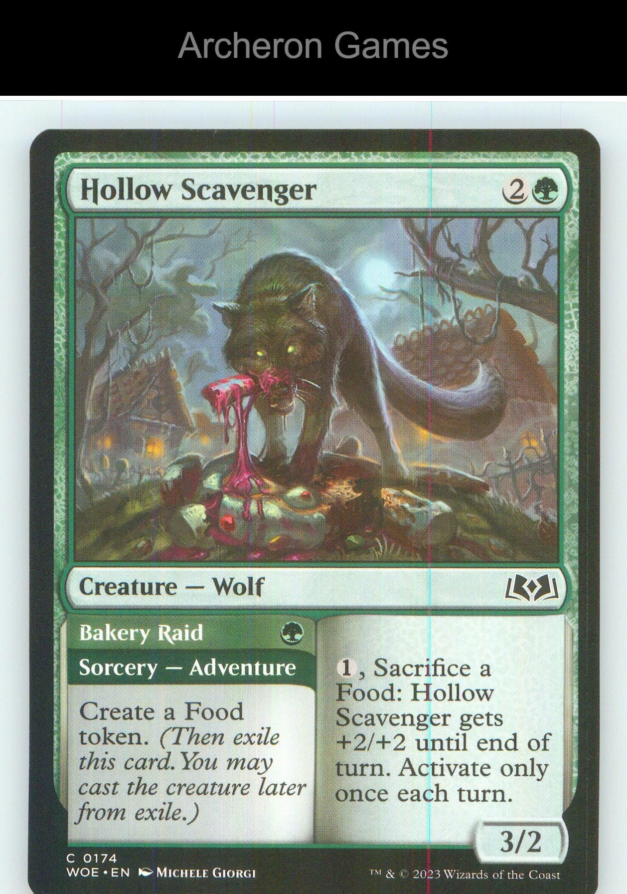 Hollow Scavenger WOE 174 C MTG Card NM/EX+