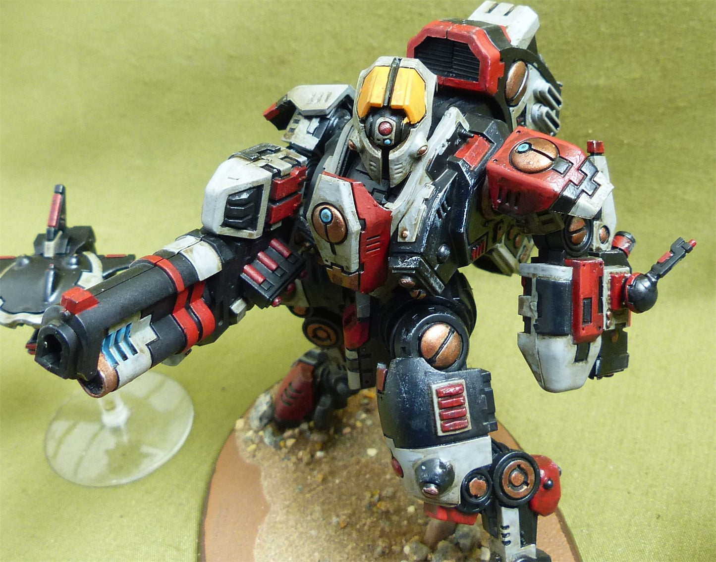 XV95 Ghostkeel Battlesuit painted - Tau Empire - Warhammer 40K #Y8